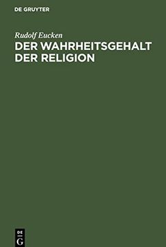 portada Der Wahrheitsgehalt der Religion (German Edition) [Hardcover ] (en Alemán)