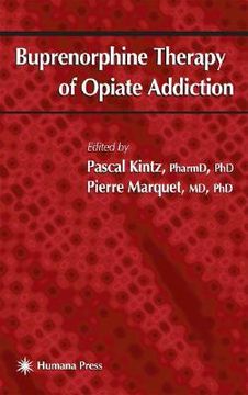 portada buprenorphine therapy of opiate addiction (en Inglés)
