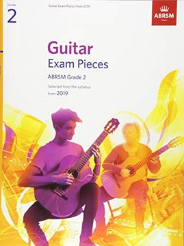 portada Guitar Exam Pieces From 2019, Abrsm Grade 2: Selected From the Syllabus Starting 2019 (Abrsm Exam Pieces) (en Inglés)