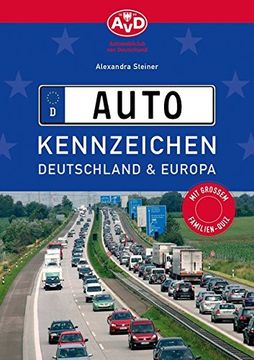 portada Avd: Auto-Kennzeichen: Deutschland und Europa (en Alemán)