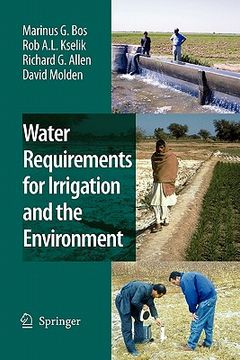 portada water requirements for irrigation and the environment