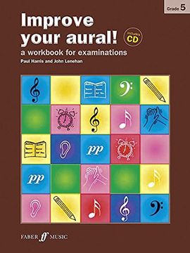 portada Improve Your Aural! Grade 5: A Workbook for Examinations, Book & CD (en Inglés)