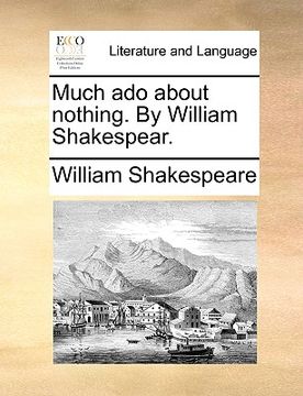 portada much ado about nothing. by william shakespear.