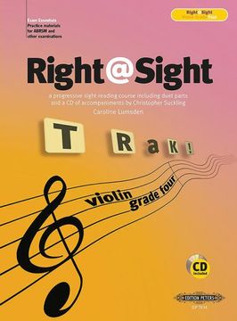 portada Right@sight for Violin, Grade 4: A Progressive Sight-Reading Course (en Inglés)