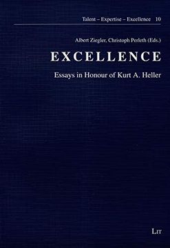 portada Excellence Essays in Honour of Kurt a. Heller (en Inglés)