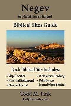portada Negev & Southern Israel Biblical Sites Guide (en Inglés)