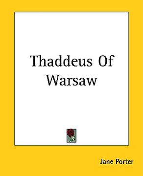 portada thaddeus of warsaw (en Inglés)
