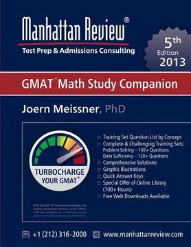 portada Manhattan Review GMAT Math Study Companion [5th Edition] (en Inglés)