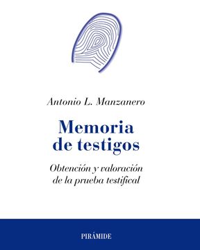 portada Memoria de Testigos: Obtención y Valoración de la Prueba Testifical