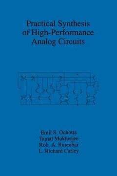 portada practical synthesis of high-performance analog circuits (in English)