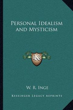 portada personal idealism and mysticism