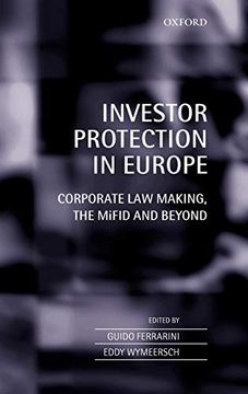 portada Investor Protection in Europe: Corporate law Making, the Mifid and Beyond (en Inglés)