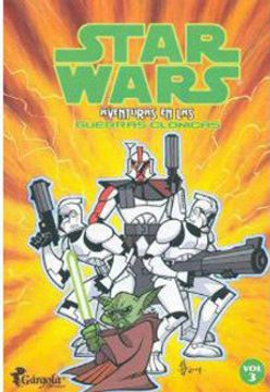 portada Star Wars: Aventuras en las Guerras Clonicas: Volume 3