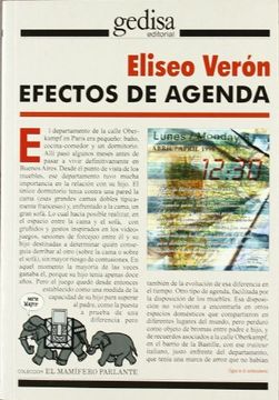 portada Efectos De Agenda (in Spanish)