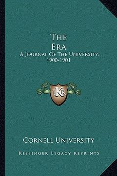 portada the era: a journal of the university, 1900-1901 (en Inglés)