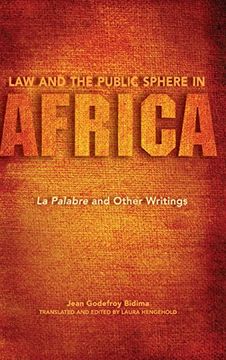 portada law and the public sphere in africa: la palabre and other writings (en Inglés)
