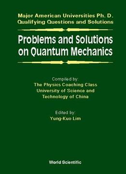 portada problems and solutions on quantum mechanics (en Inglés)
