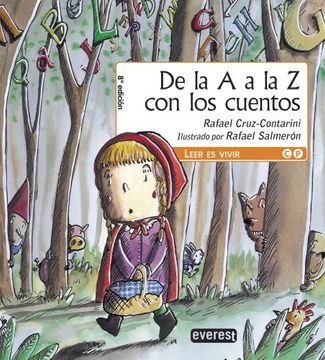 portada De la a a la z con los Cuentos (Leer es Vivir) (in Spanish)