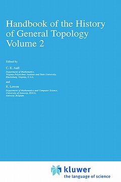 portada handbook of the history of general topology (en Inglés)