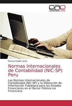 portada Normas Internacionales de Contabilidad (Nic-Sp) Peru (in Spanish)