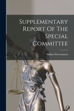 portada Supplementary Report Of The Special Committee (en Inglés)