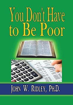 portada You Don't Have to be Poor: So Plan Your Future (in English)