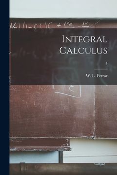 portada Integral Calculus; 4 (en Inglés)