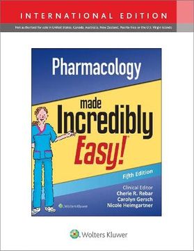 portada Pharmacology Made Incredibly Easy (Incredibly Easy! Series®) (en Inglés)