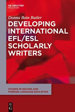 portada Developing International Efl/Esl Scholarly Writers (en Inglés)