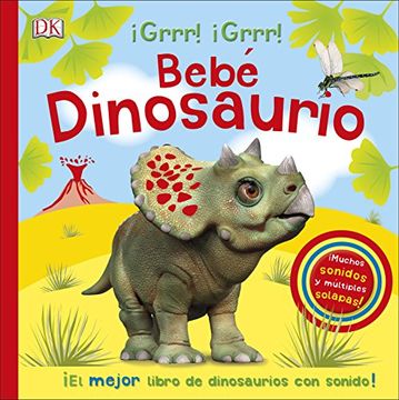 portada Bebé Dinosaurio: Libro Infantil con Sonidos (Preescolar)