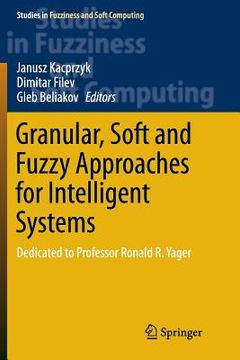portada Granular, Soft and Fuzzy Approaches for Intelligent Systems: Dedicated to Professor Ronald R. Yager