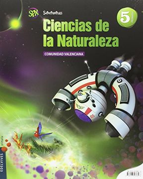 portada Ciencias Naturales 5º Primaria (C. Valenciana) (Superpixépolis)