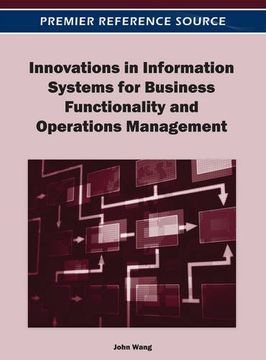 portada innovations in information systems for business functionality and operations management