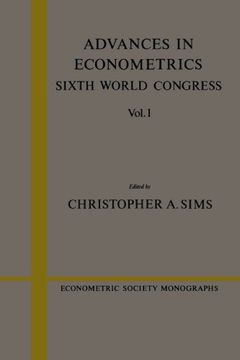 portada Advances in Econometrics: Volume 1 Paperback: Sixth World Congress: V. 1 (Econometric Society Monographs) (en Inglés)