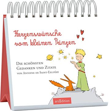 portada Herzenswünsche vom Kleinen Prinzen: Die Schönsten Gedanken und Zitate von Antoine de Saint-Exupéry | für Alle, die uns am Herzen Liegen (in German)