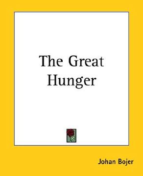 portada the great hunger (en Inglés)