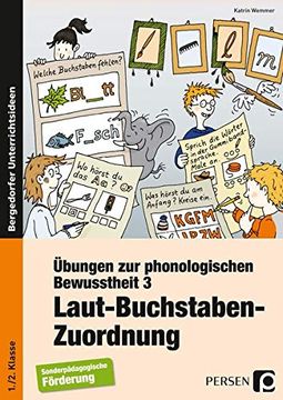 portada Ubungen zur Phonologischen Bewusstheit 3: Laut-Buchstaben-Zuordnung (1. Und 2. Klasse) (en Alemán)