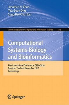 portada computational systems-biology and bioinformatics: first international conference, csbio 2010, bangkok, thailand, november 3-5, 2010, proceedings (en Inglés)