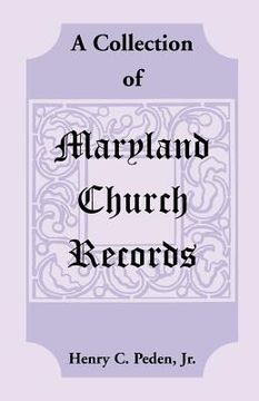 portada a collection of maryland church records (en Inglés)