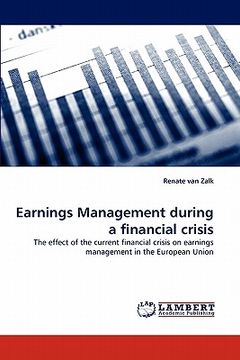 portada earnings management during a financial crisis (en Inglés)