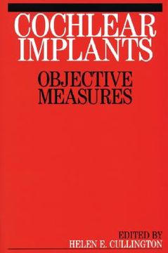 portada cochlear implants: objective measures (en Inglés)
