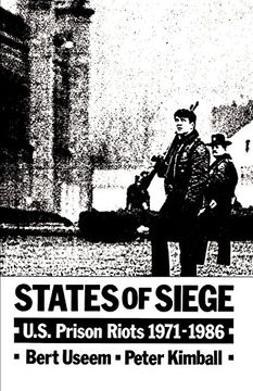 portada States of Siege: U. St Prison Riots, 1971-1986 (in English)