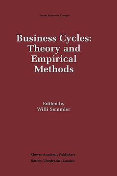 portada business cycles: theory and empirical methods (en Inglés)