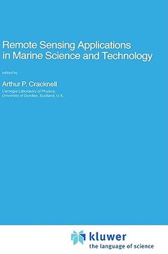 portada remote sensing applications in marine science and technology (en Inglés)