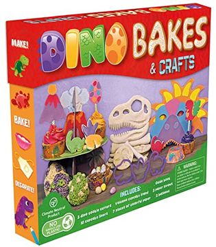 portada Dino Bakes & Crafts: Craft box set for Kids (in English)