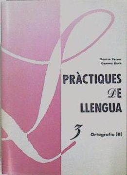 portada Practiques de Llengua 3 Ortografia 2 (en Catalá)