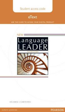 portada New Language Leader Elementary Teacher's Etext Access Card 