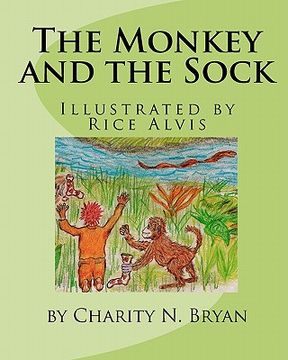 portada the monkey and the sock (en Inglés)