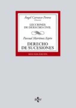 portada DERECHO DE SUCESIONES: LECCIONES DE DERECHO CIVIL (2ª ED.) (En papel)