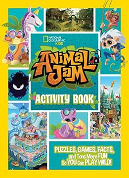 portada Animal jam Activity Book 